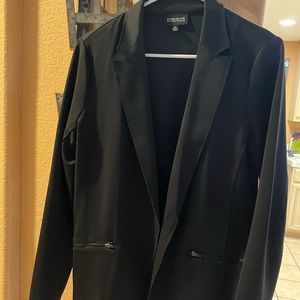 Rose and olive blazer woman